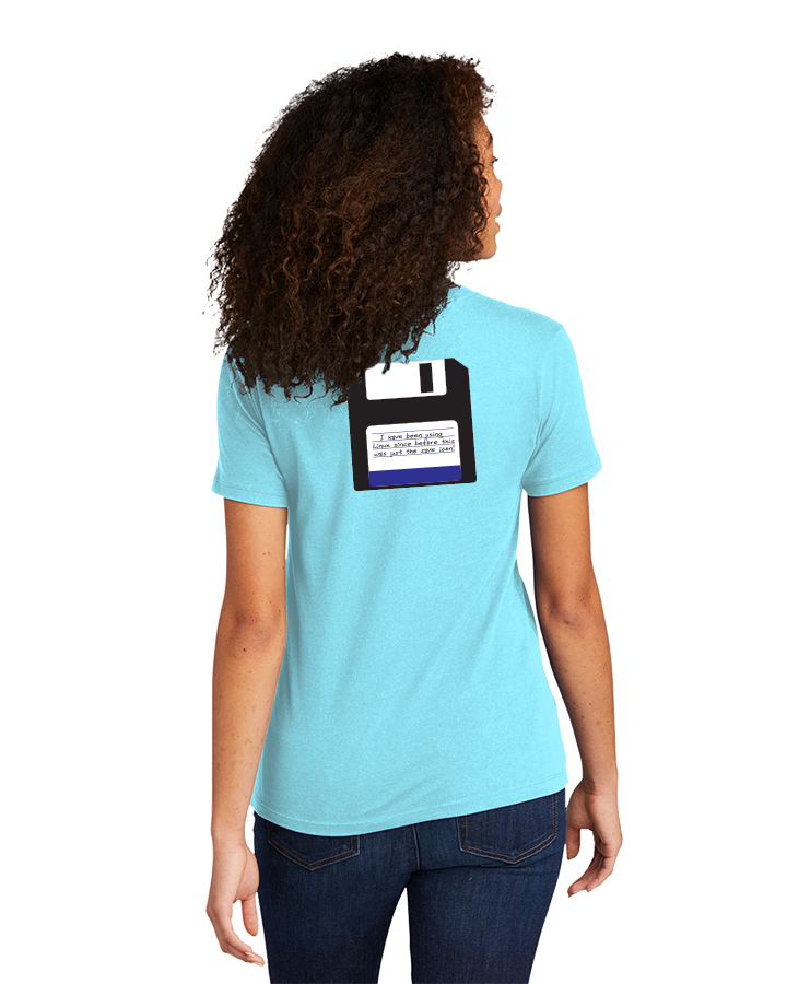 Floppy Disk Tee (Fitted)